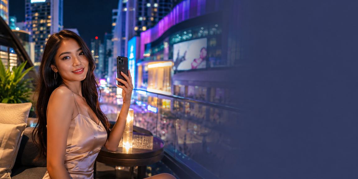 Pengguna vip2 mengakses akaun kasino melalui aplikasi mudah alih di Kuala Lumpur